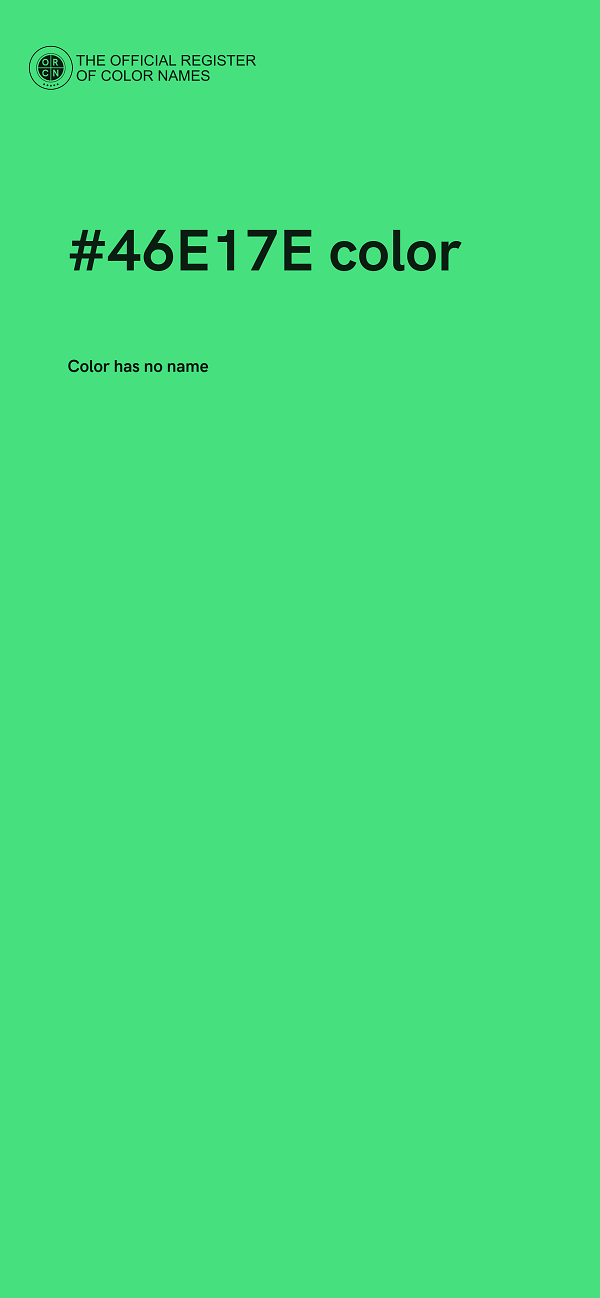 #46E17E color image