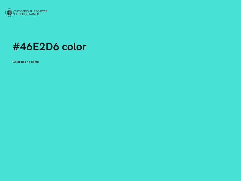 #46E2D6 color image