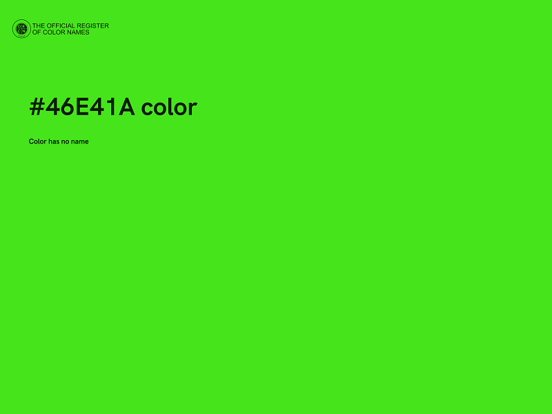 #46E41A color image