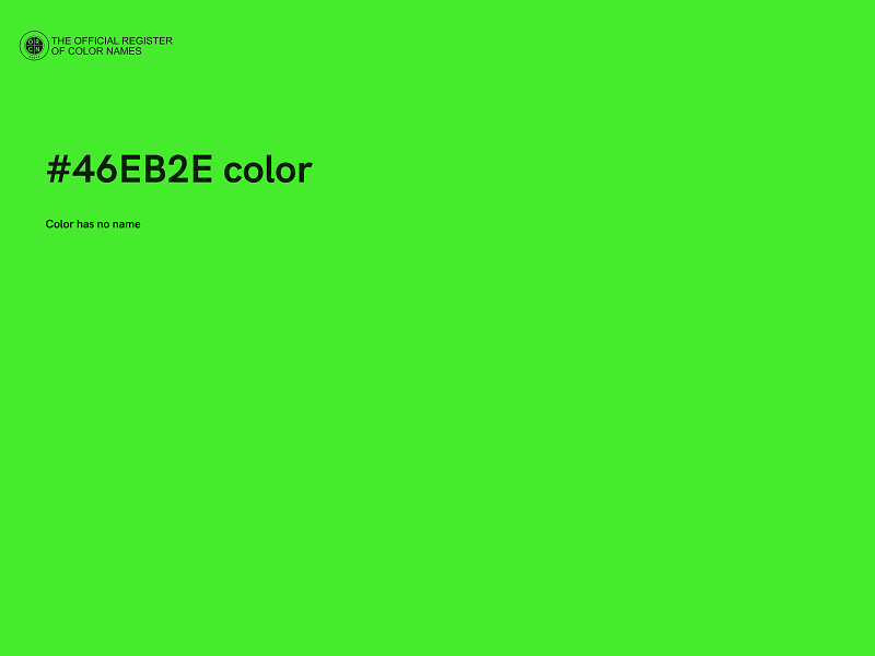 #46EB2E color image