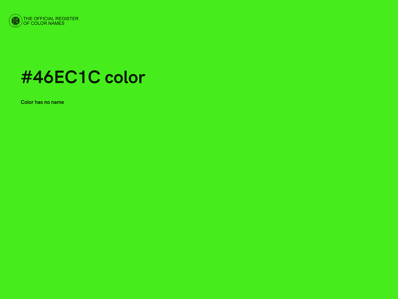 #46EC1C color image