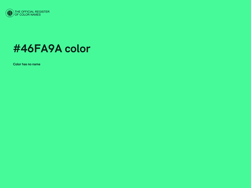 #46FA9A color image