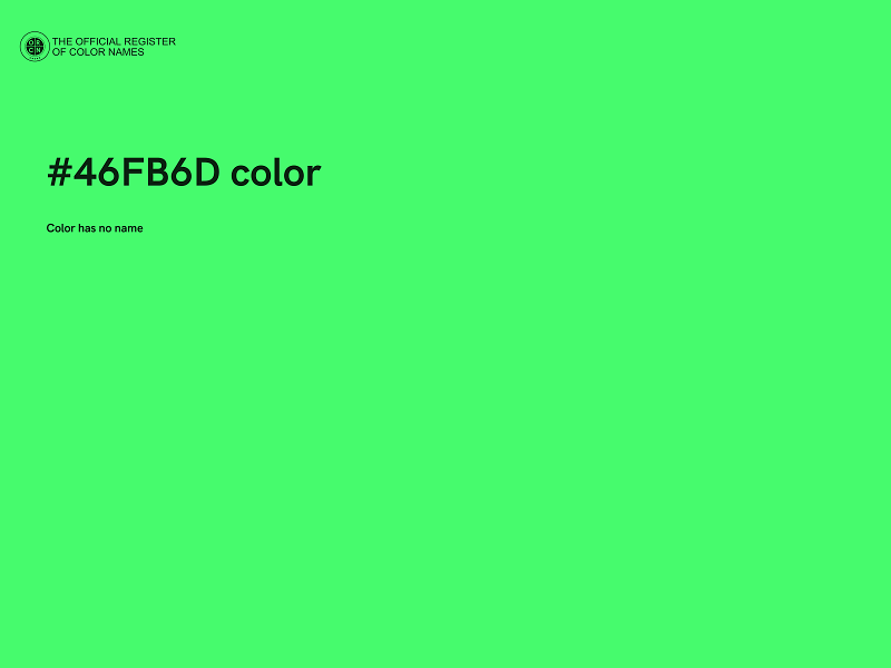 #46FB6D color image