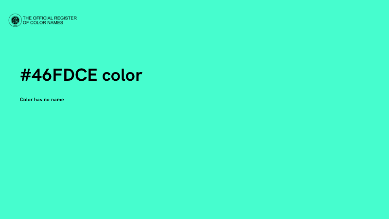 #46FDCE color image