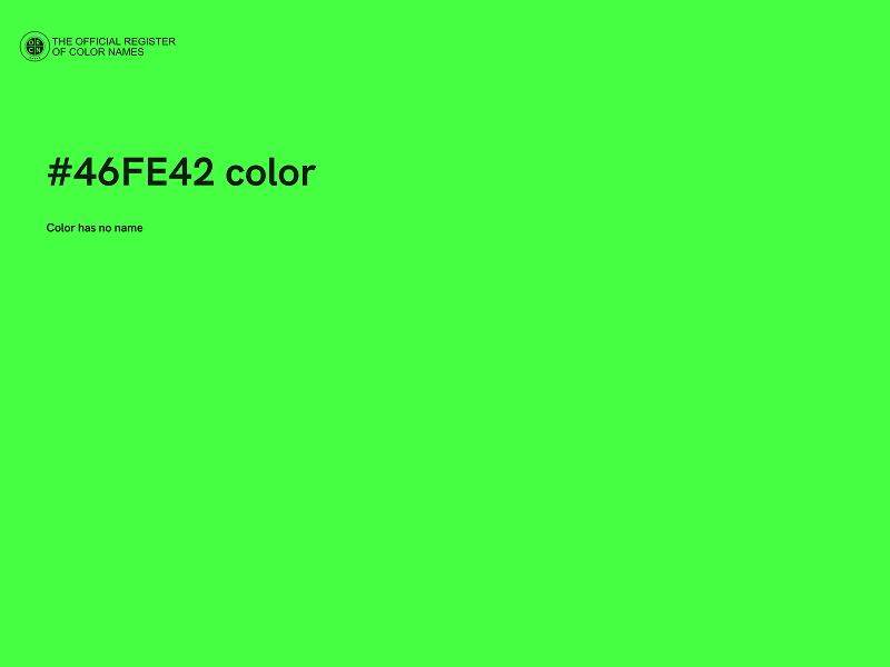 #46FE42 color image