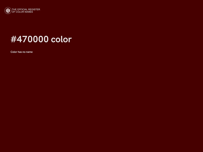 #470000 color image