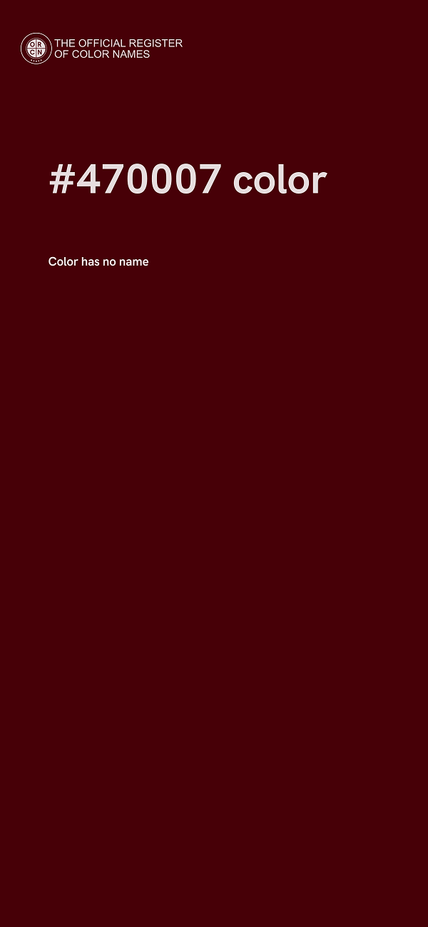 #470007 color image