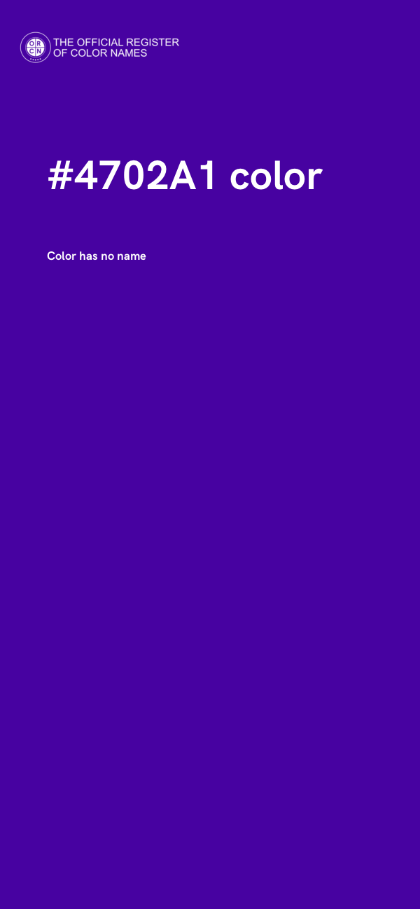 #4702A1 color image