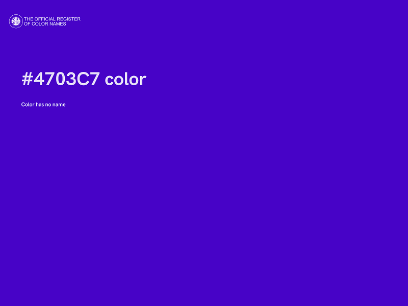 #4703C7 color image