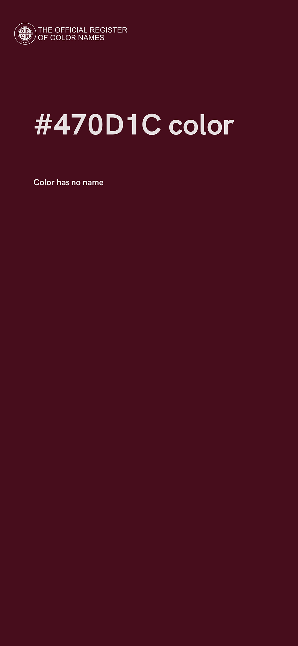 #470D1C color image