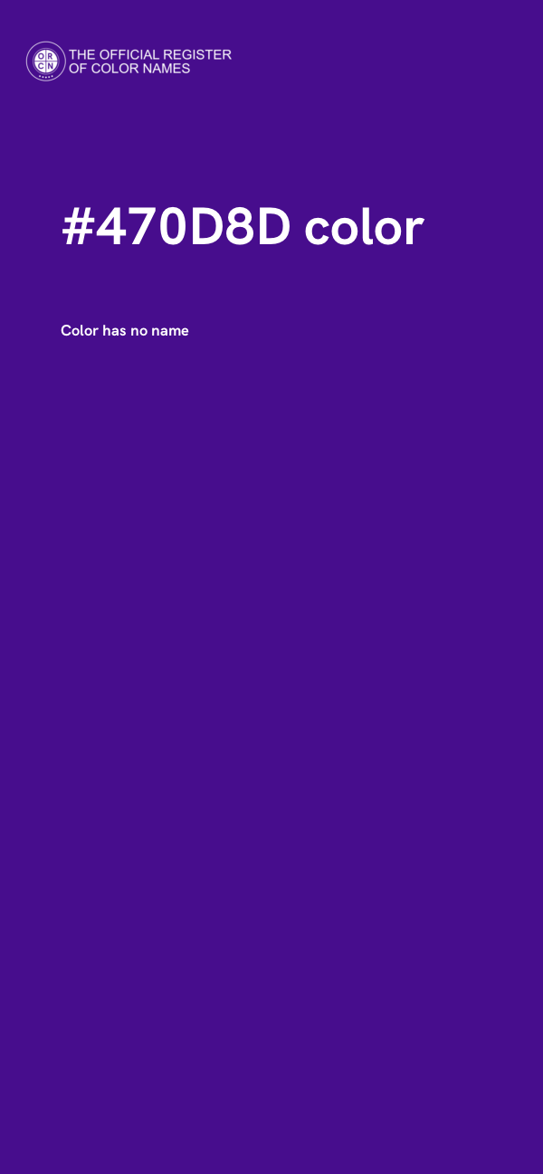 #470D8D color image
