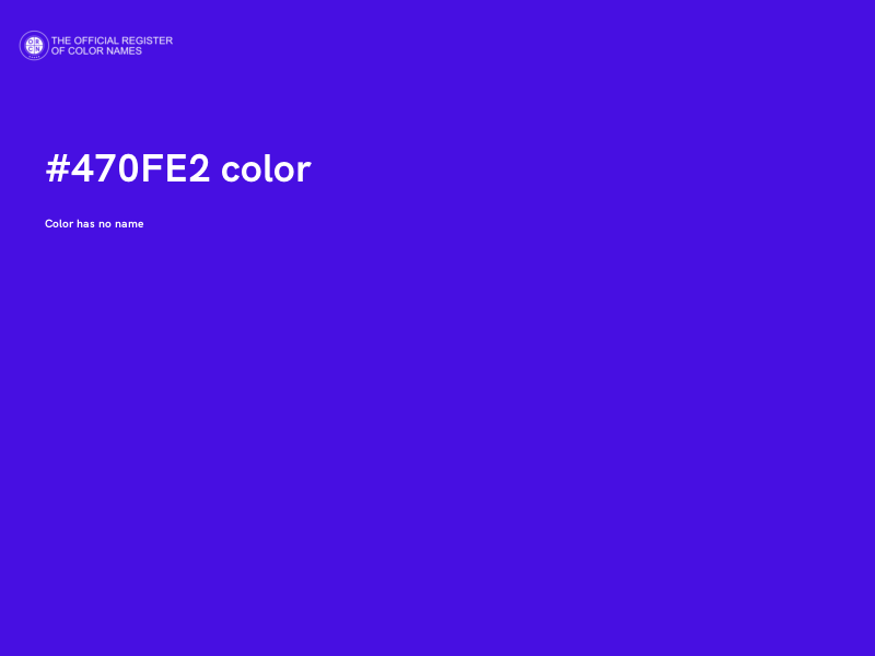 #470FE2 color image