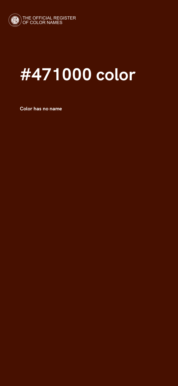 #471000 color image