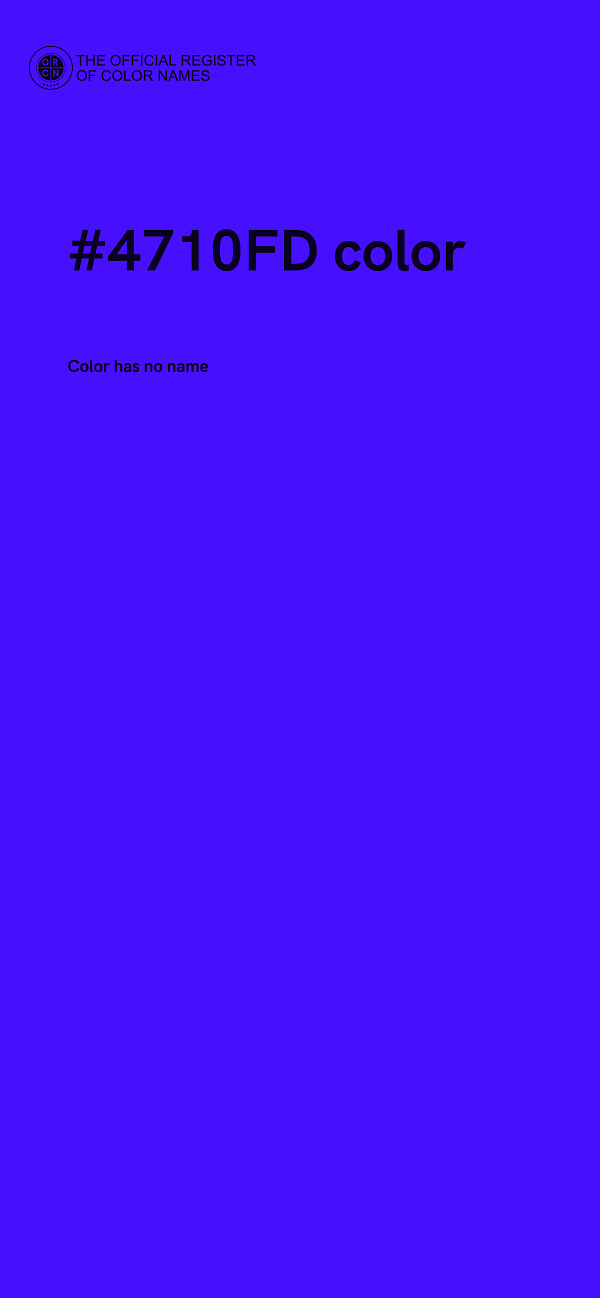 #4710FD color image