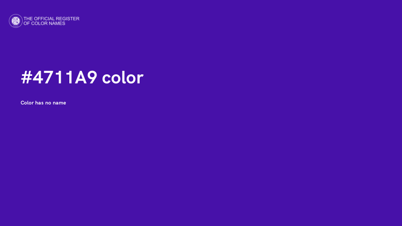 #4711A9 color image