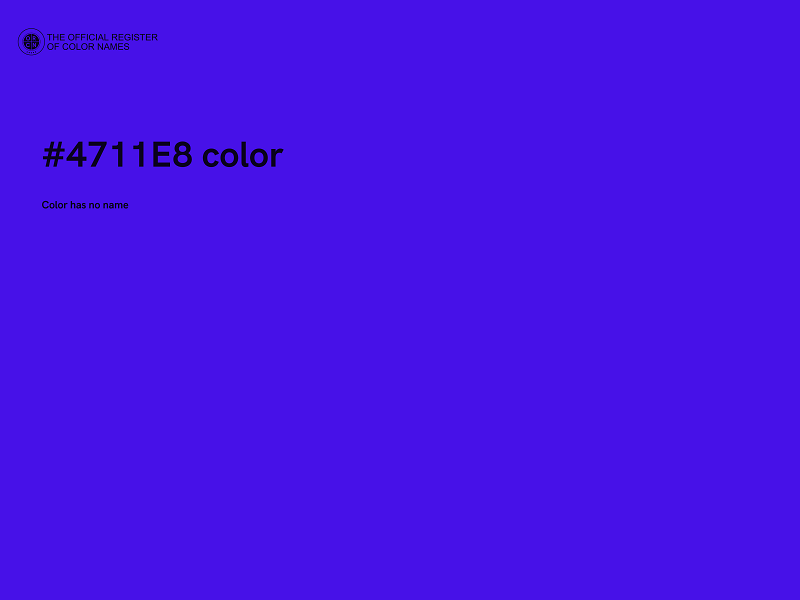 #4711E8 color image