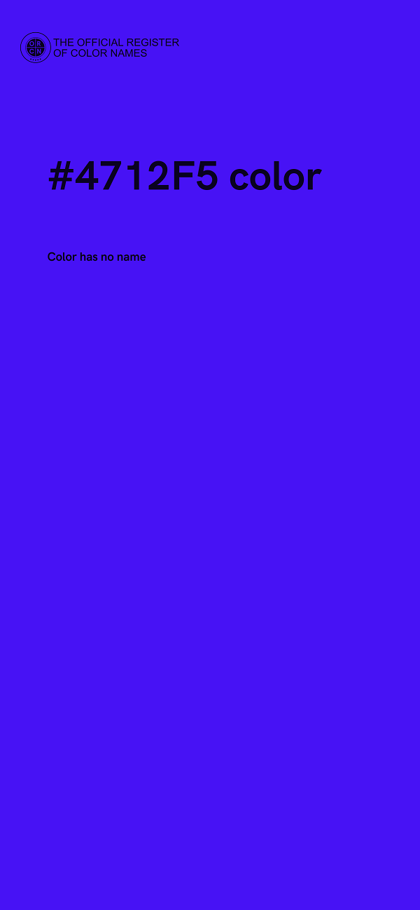 #4712F5 color image