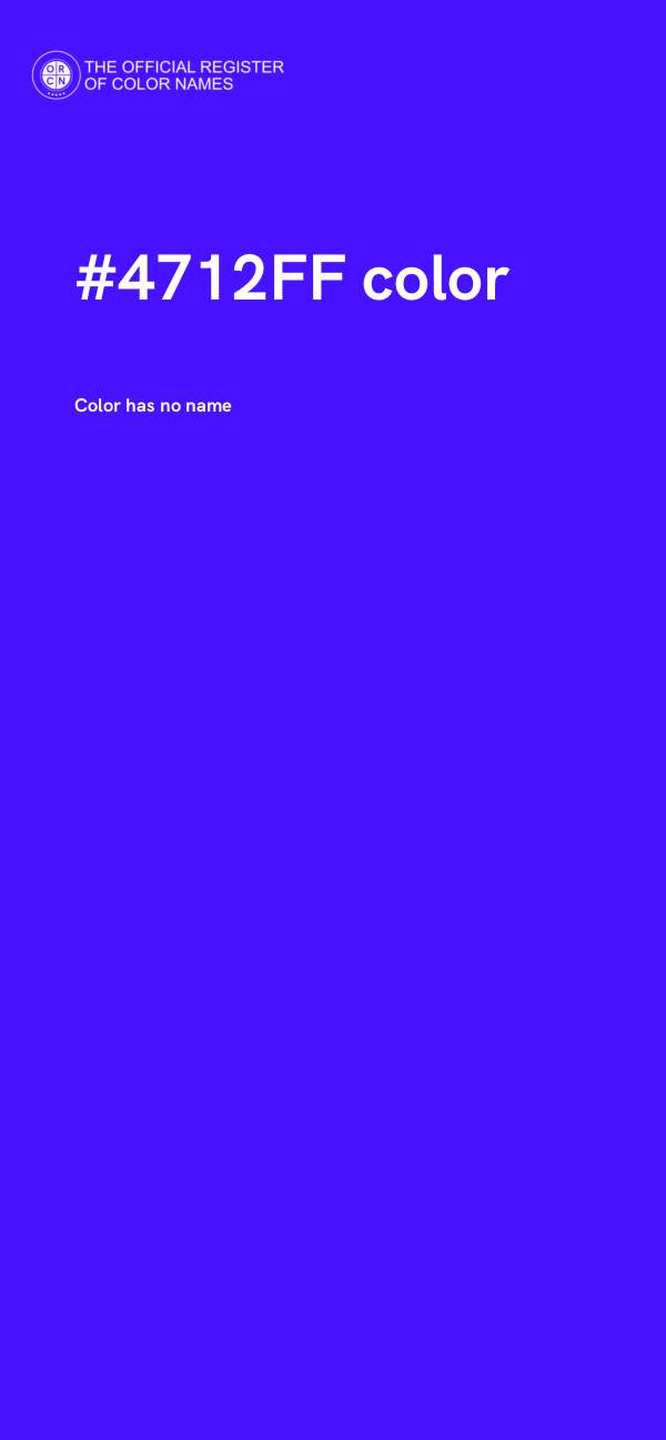 #4712FF color image