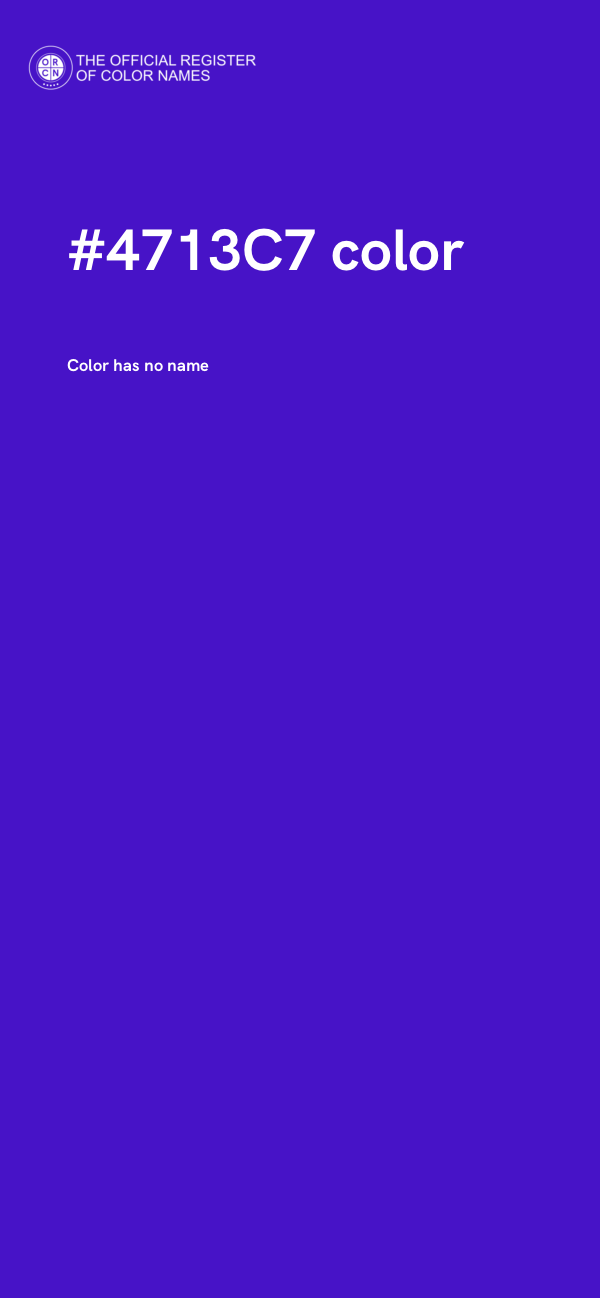 #4713C7 color image