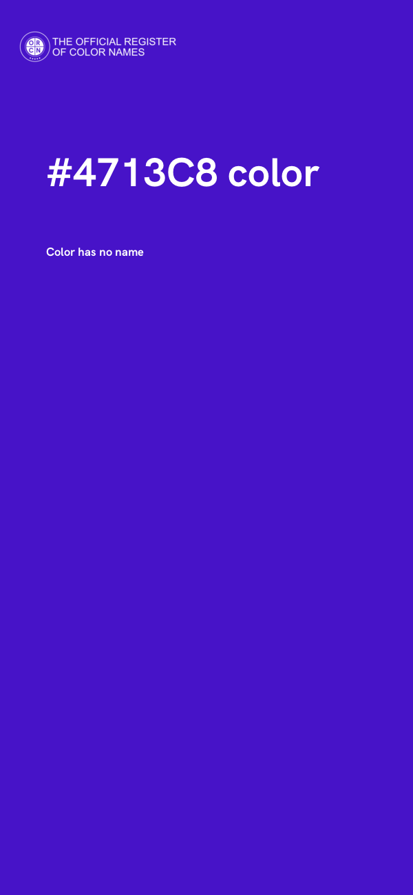 #4713C8 color image