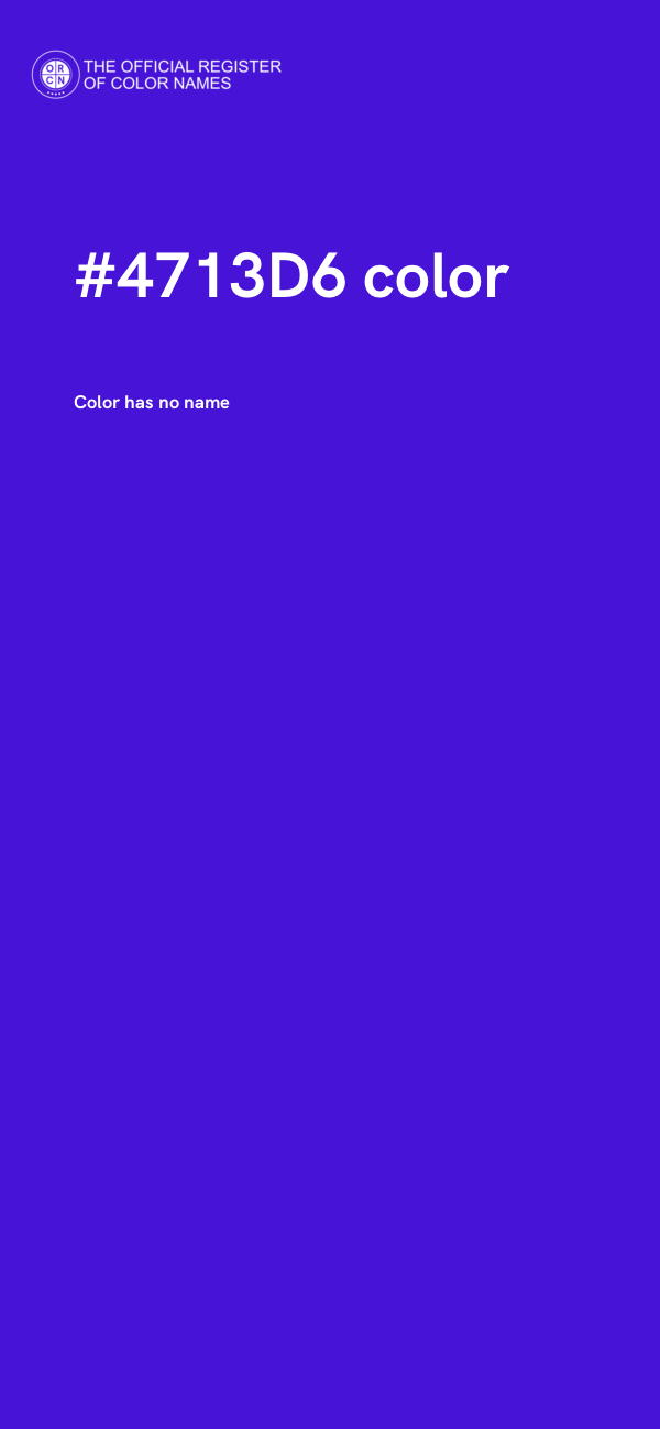 #4713D6 color image