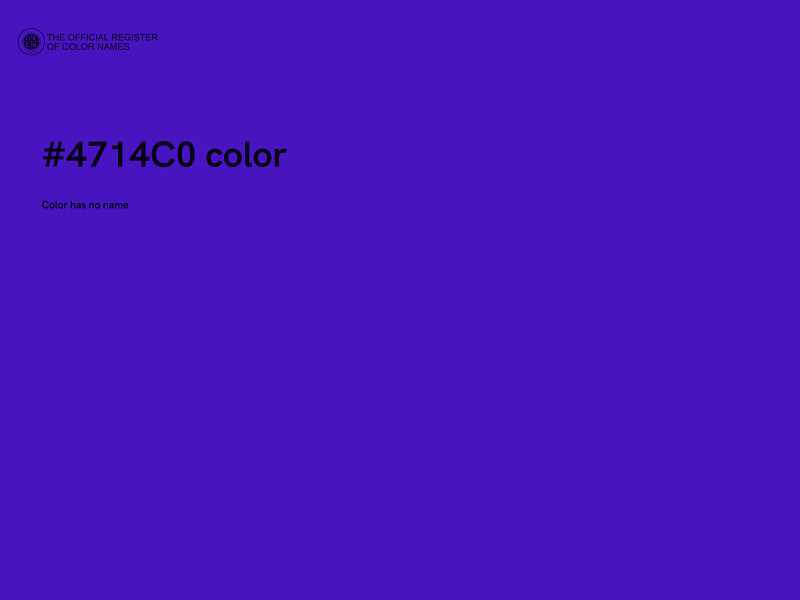 #4714C0 color image