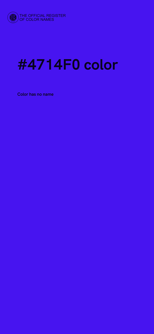 #4714F0 color image