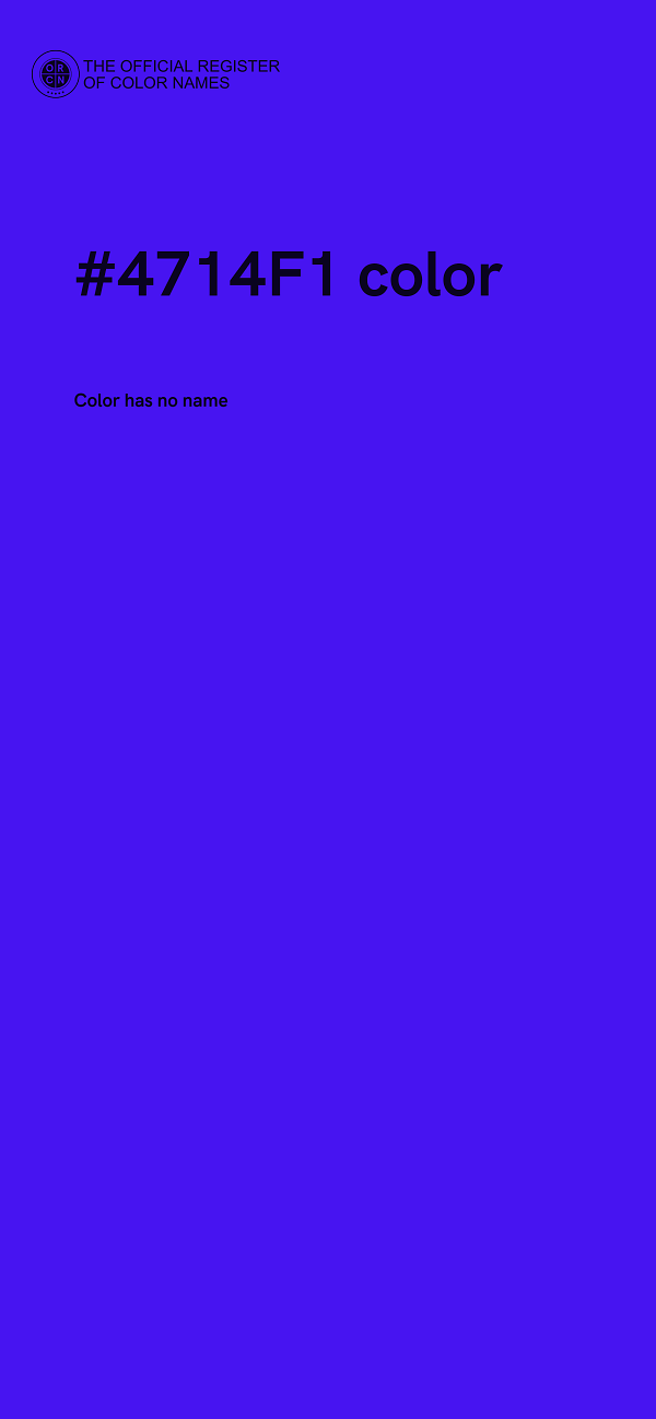 #4714F1 color image
