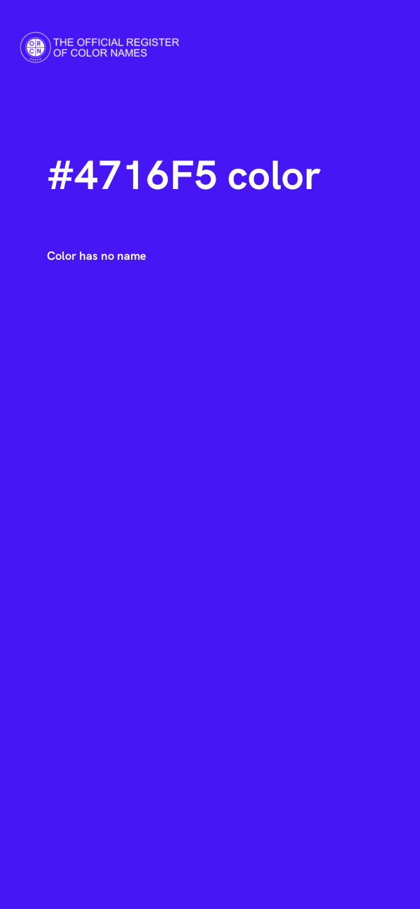 #4716F5 color image