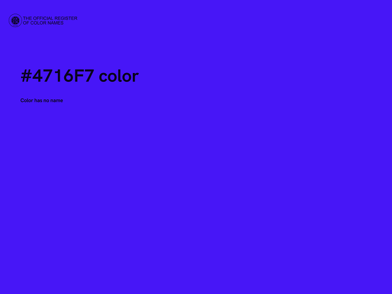 #4716F7 color image