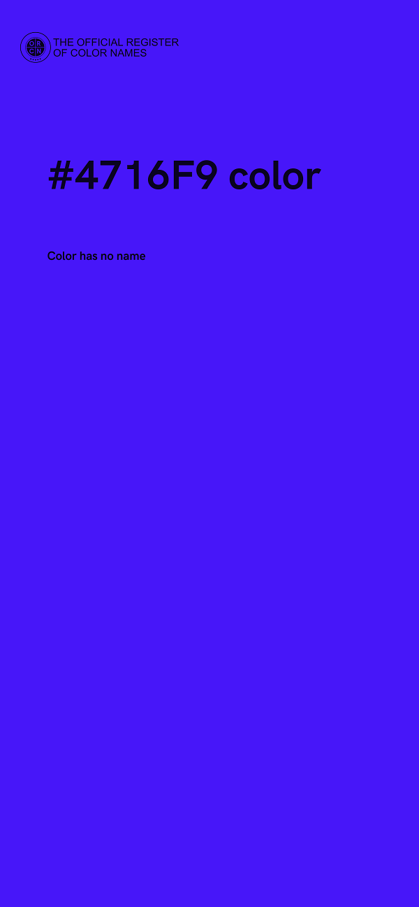 #4716F9 color image