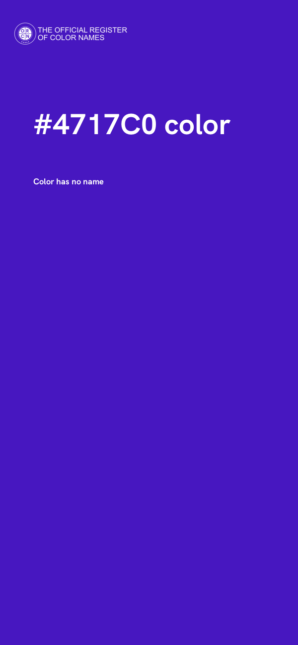 #4717C0 color image