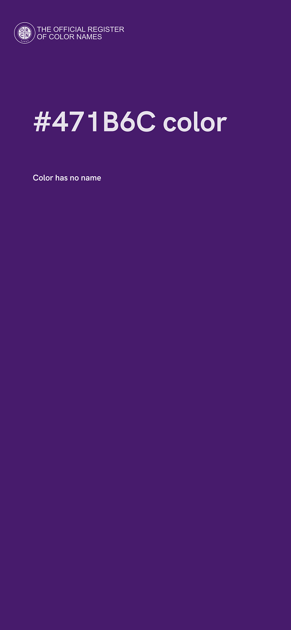 #471B6C color image