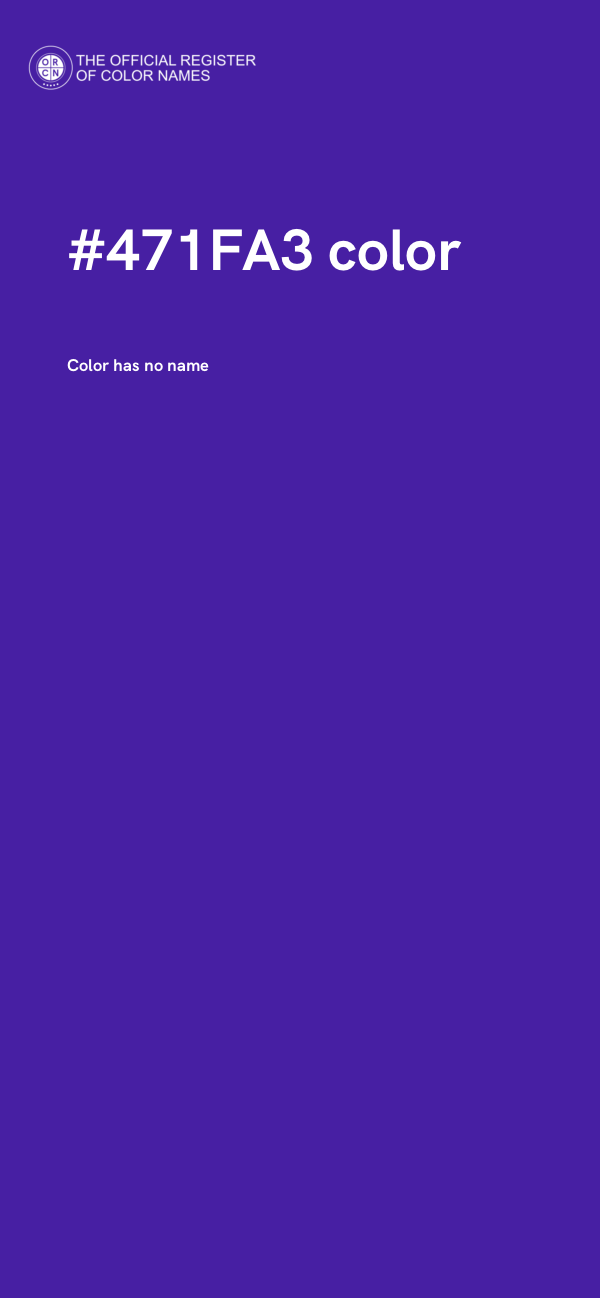 #471FA3 color image