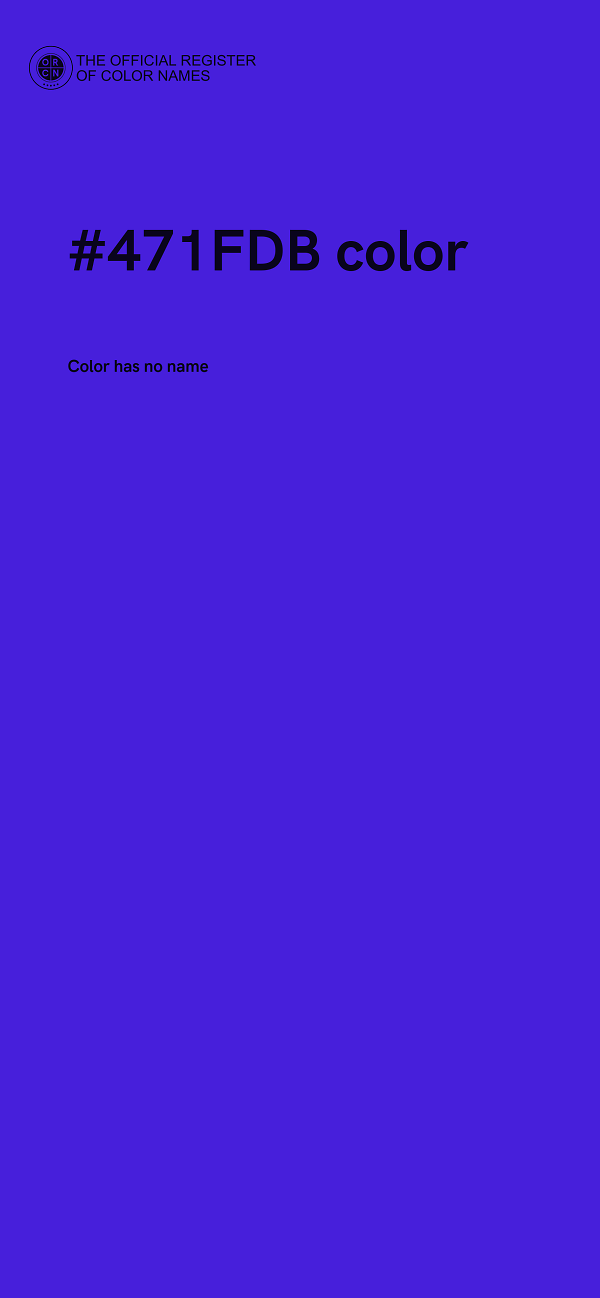 #471FDB color image