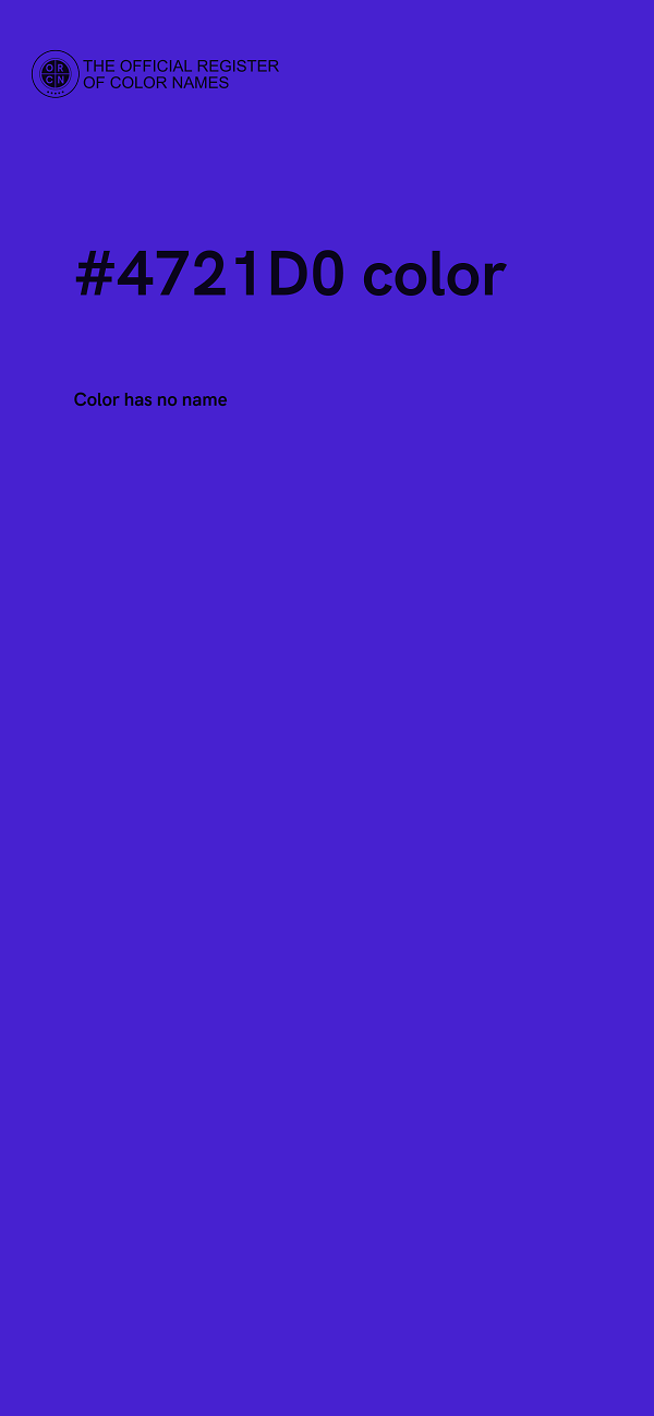 #4721D0 color image