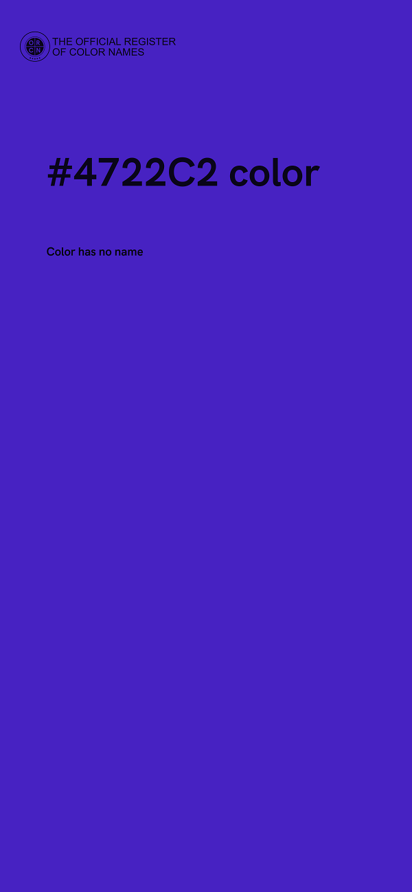 #4722C2 color image