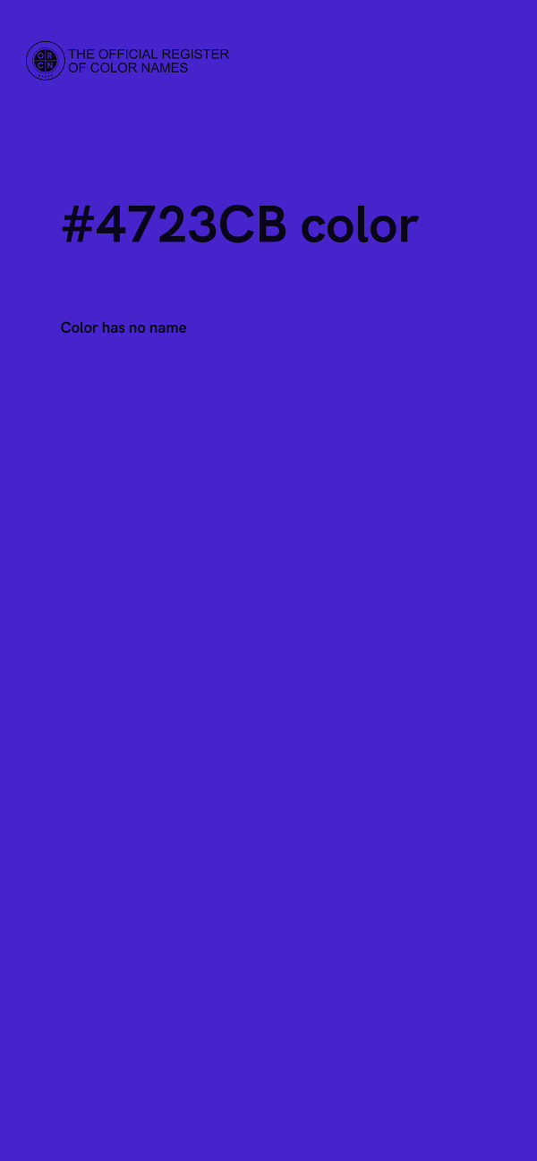 #4723CB color image