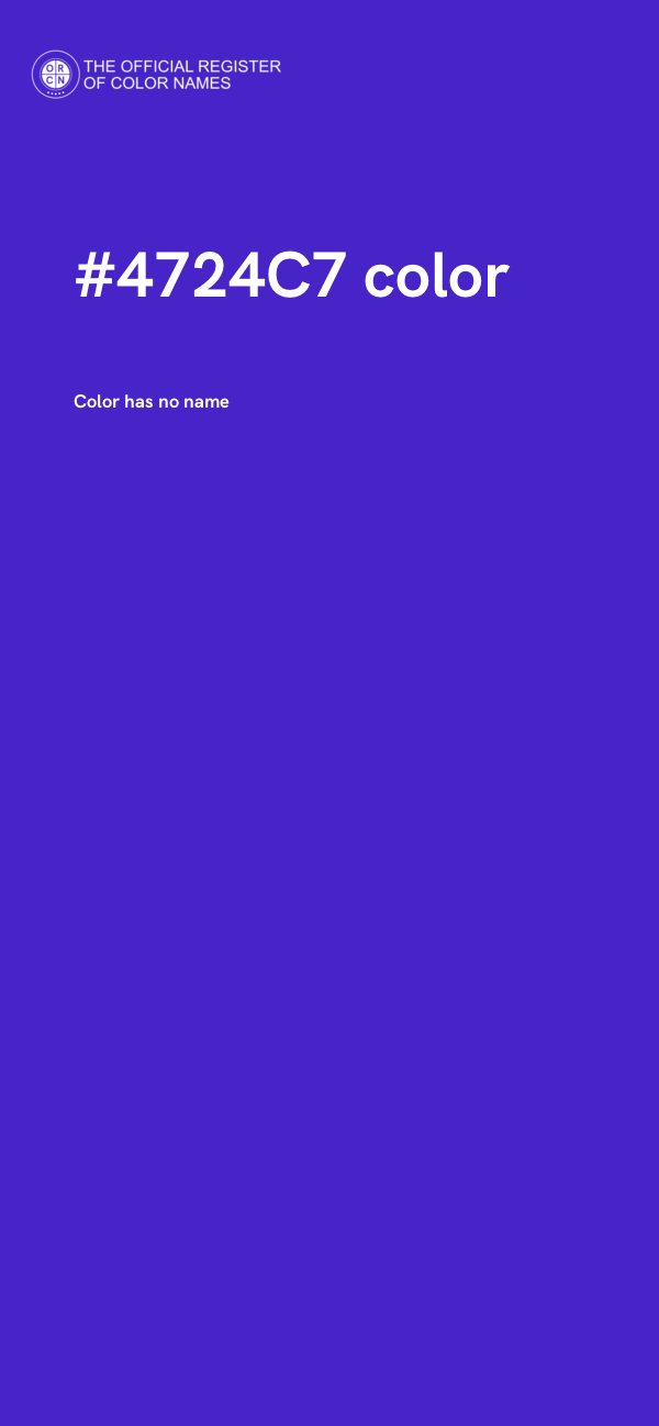 #4724C7 color image
