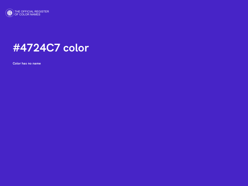 #4724C7 color image
