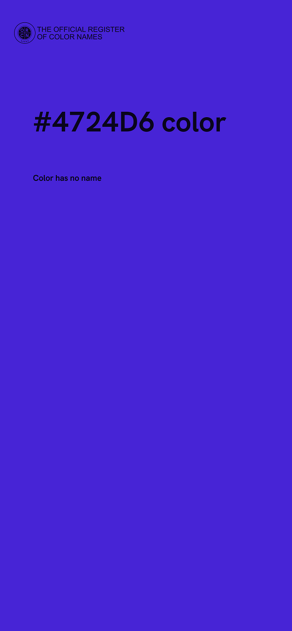 #4724D6 color image