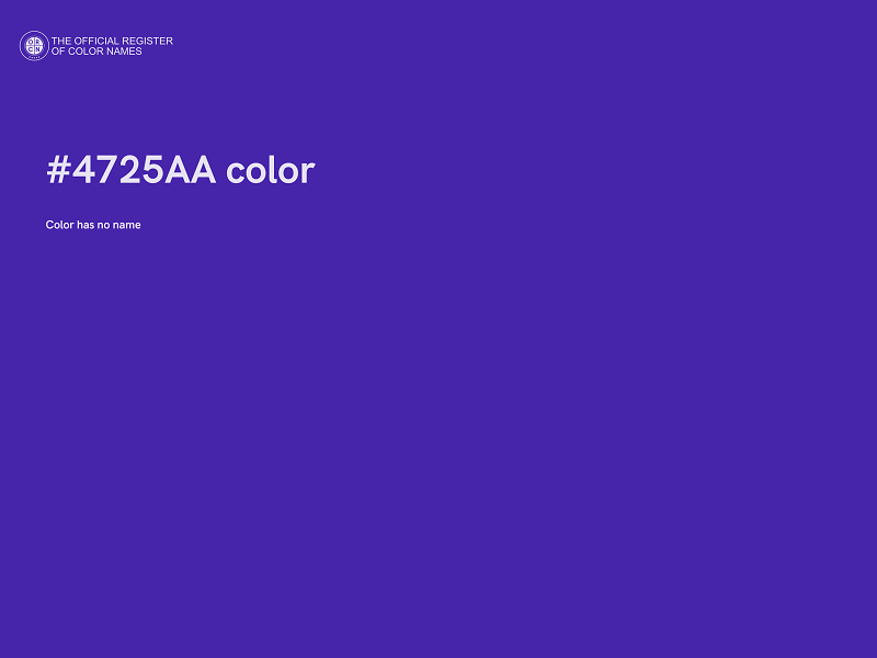 #4725AA color image