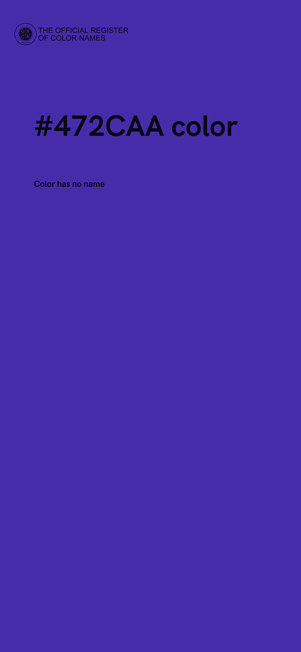 #472CAA color image