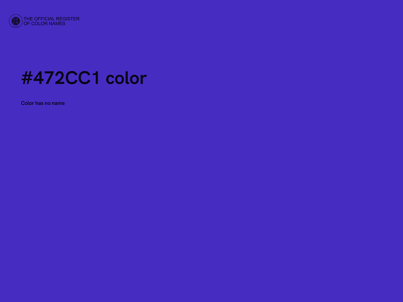 #472CC1 color image