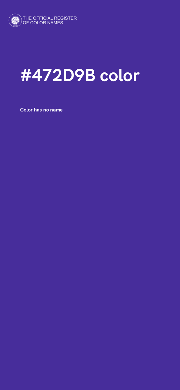 #472D9B color image
