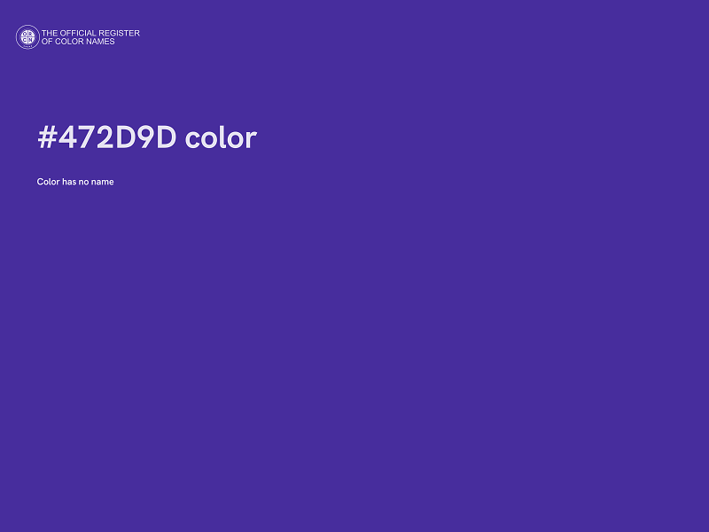 #472D9D color image