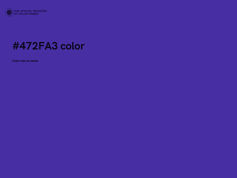 #472FA3 color image