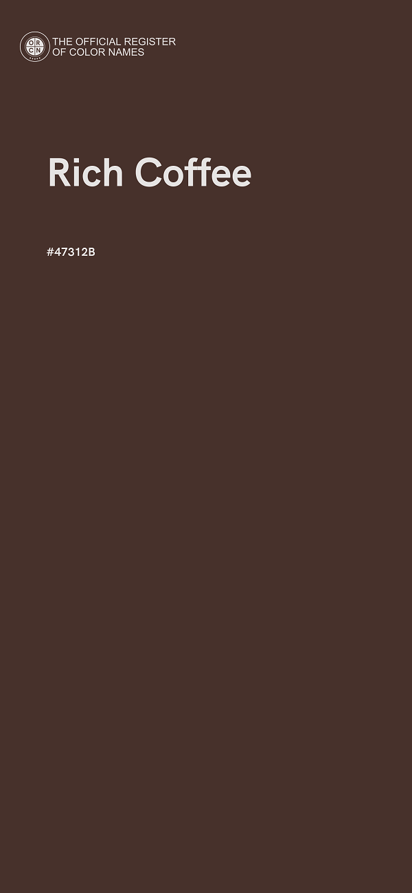 #47312B - Rich Coffee color image