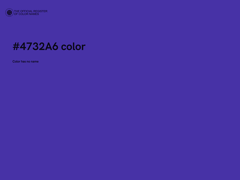 #4732A6 color image