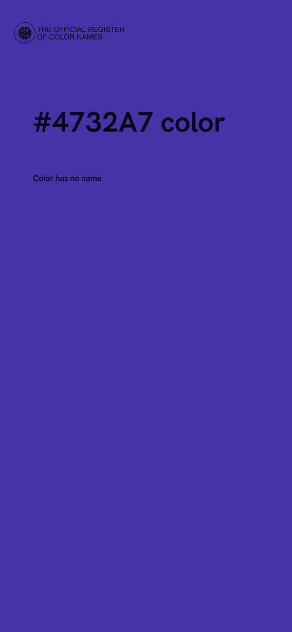 #4732A7 color image